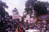Flower vendors murder : Protests by saffron brigade, undeclared bundh in Moodbidri